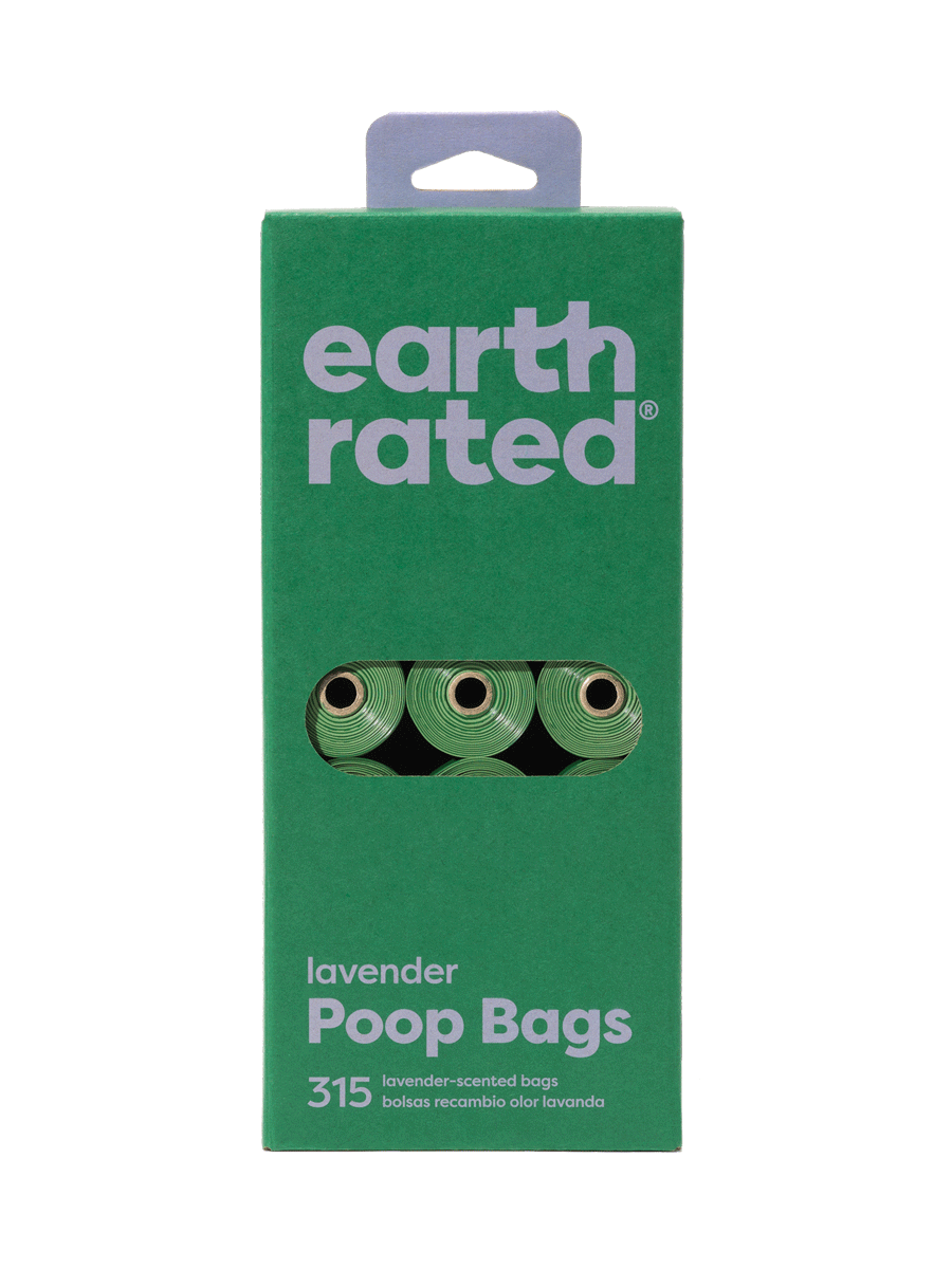Earth Rated 315 Bags on 21 Refill Rolls, Lavender