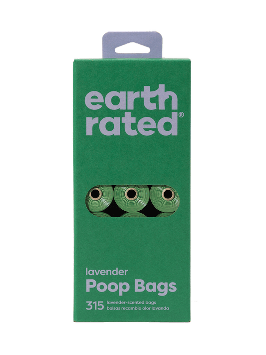 Earth Rated 315 Bags on 21 Refill Rolls, Lavender
