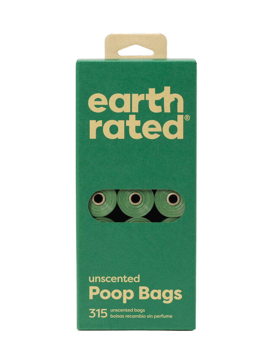Earth Rated 315 Bags on 21 Refill Rolls, Unscented