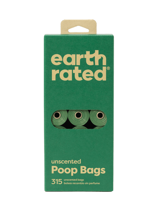 Earth Rated 315 Bags on 21 Refill Rolls, Unscented