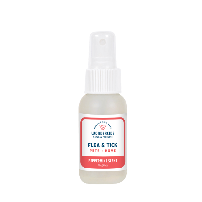 Wondercide Peppermint Flea and Tick Spray for Pets + Home