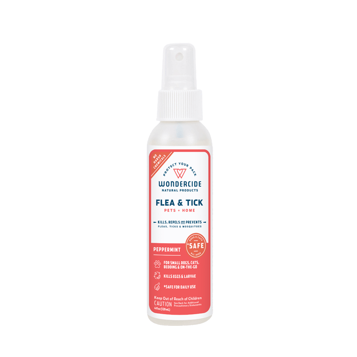 Wondercide Peppermint Flea and Tick Spray for Pets + Home