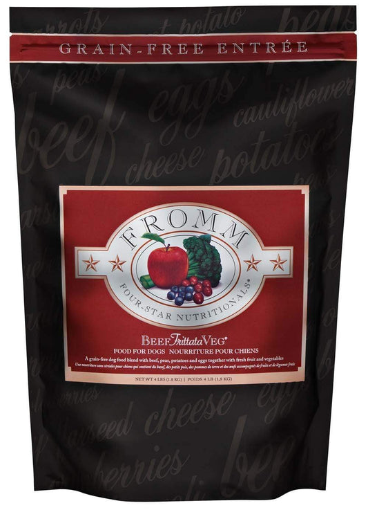 Fromm Four-Star Grain-Free Beef Frittata Veg Dry Dog Food