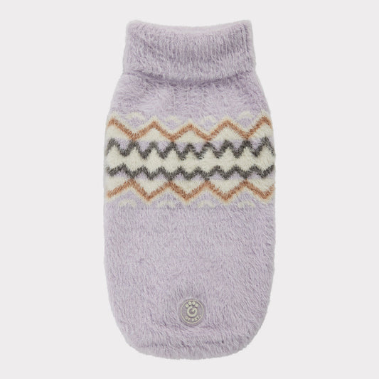 GF Pet Fuzzy Sweater - Lavender for Dogs