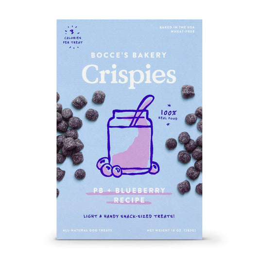 Bocce's Bakery PB + Blueberry Crispies Dog Treats