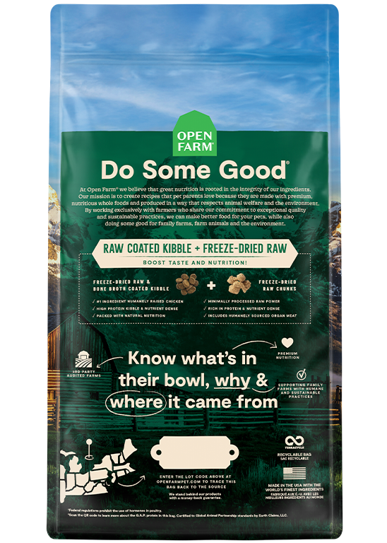 Open Farm Grain-Free RawMix Open Prairie Recipe Cat Food