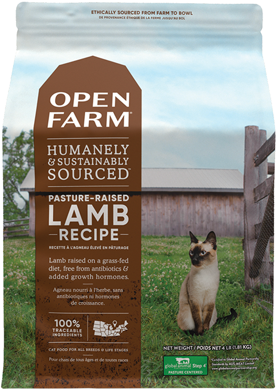 Open Farm Grain Free Pasture Raised Lamb Recipe Dry Cat Food
