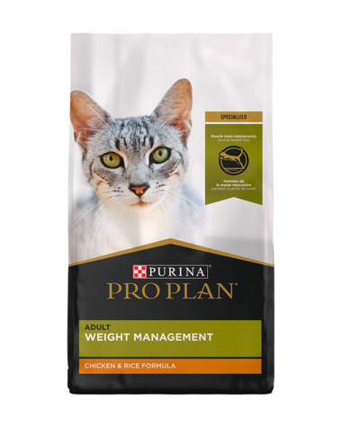 Purina Pro Plan Focus Weight Management Chicken & Rice Formula Adult Dry Cat Food