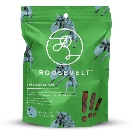 Roosevelt Soft & Chewy Dog Treats Duck Recipe