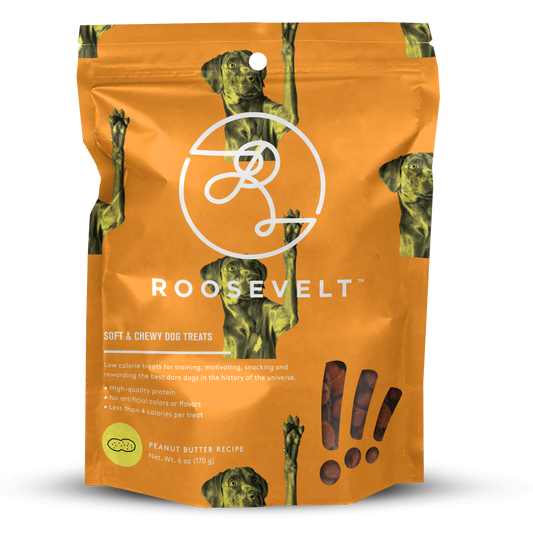 Roosevelt Soft & Chewy Dog Treats Peanut Butter Recipe