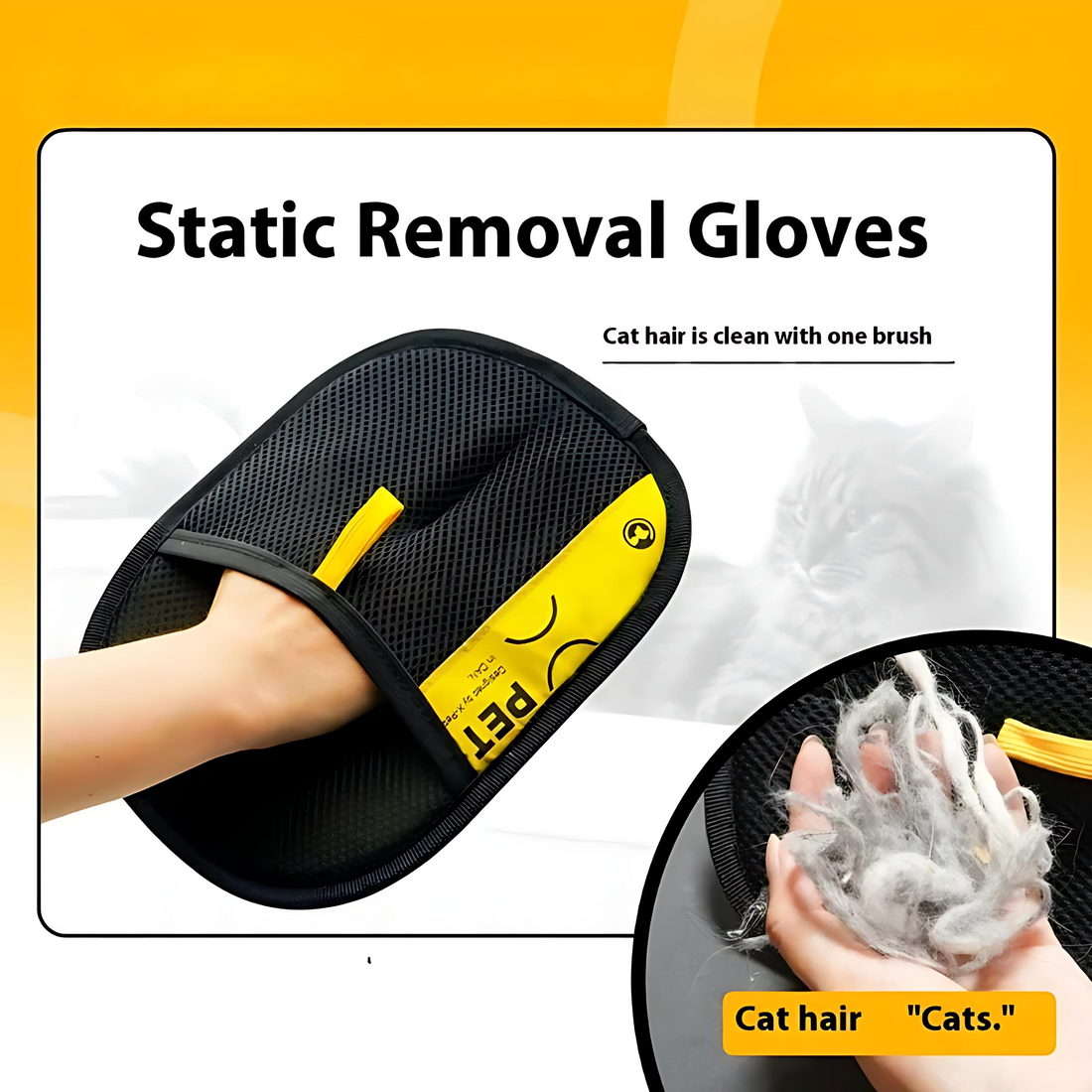 PetsTrove™ Pet Hair Remover Glove - Buy 1 Get 1 Free