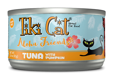 Tiki Cat Aloha Friends Grain Free Tuna with Pumpkin Canned Cat Food