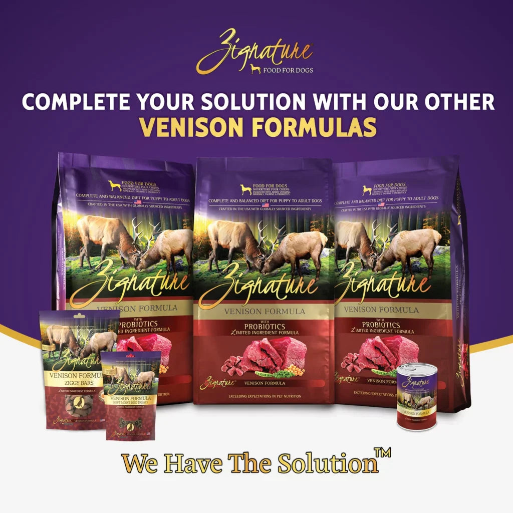 Zignature Limited Ingredient Venison Formula Dry Dog Food