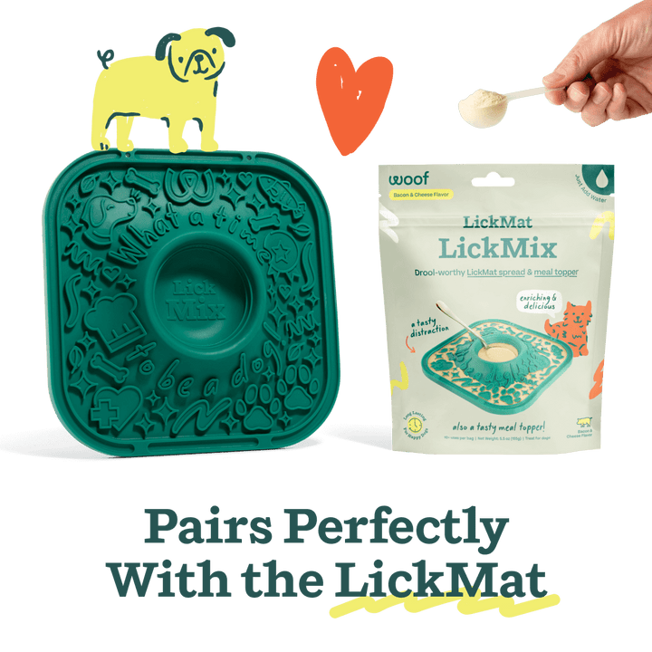 Woof LickMixes Bacon & Cheese Lickable Dog Treat