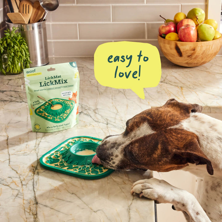 Woof LickMixes Bacon & Cheese Lickable Dog Treat