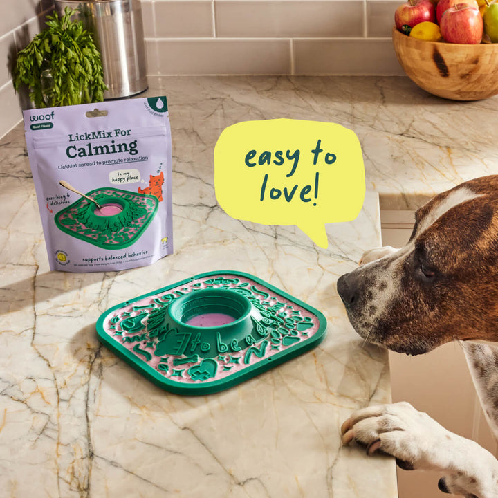 Woof LickMix Calming Beef Flavor Dog Treat Mix