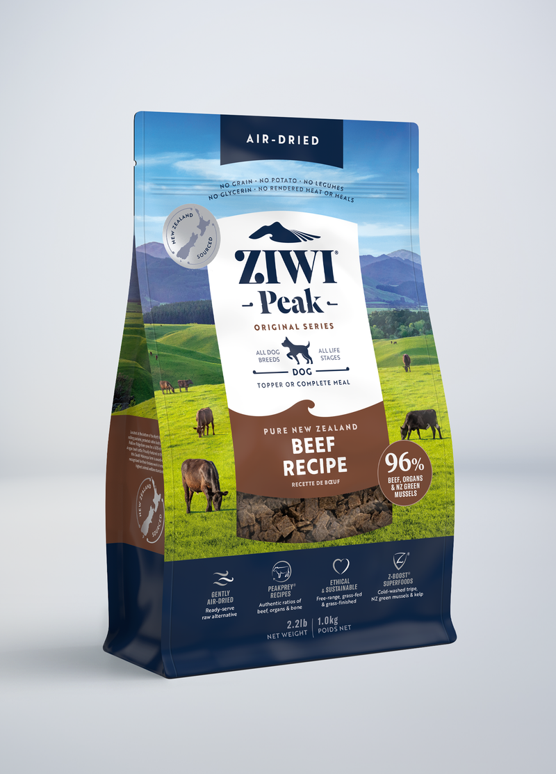 ZIWI Peak Grain Free Air-Dried Beef Recipe Dry Dog Food