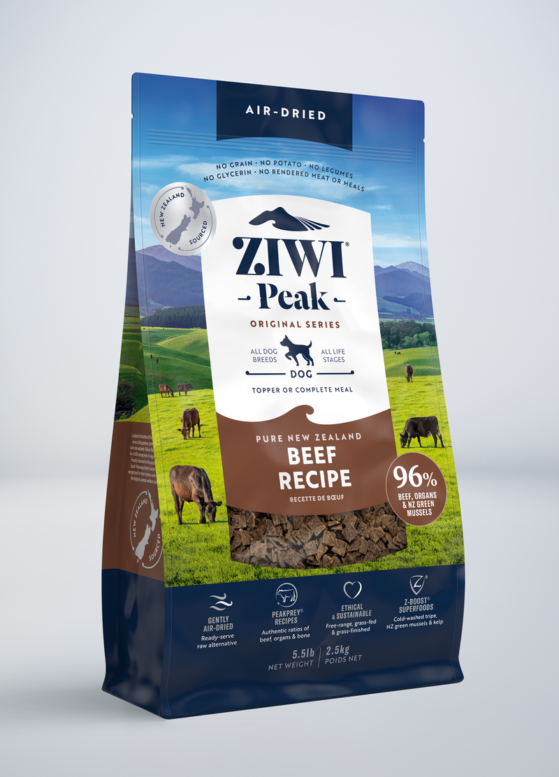 ZIWI Peak Grain Free Air-Dried Beef Recipe Dry Dog Food