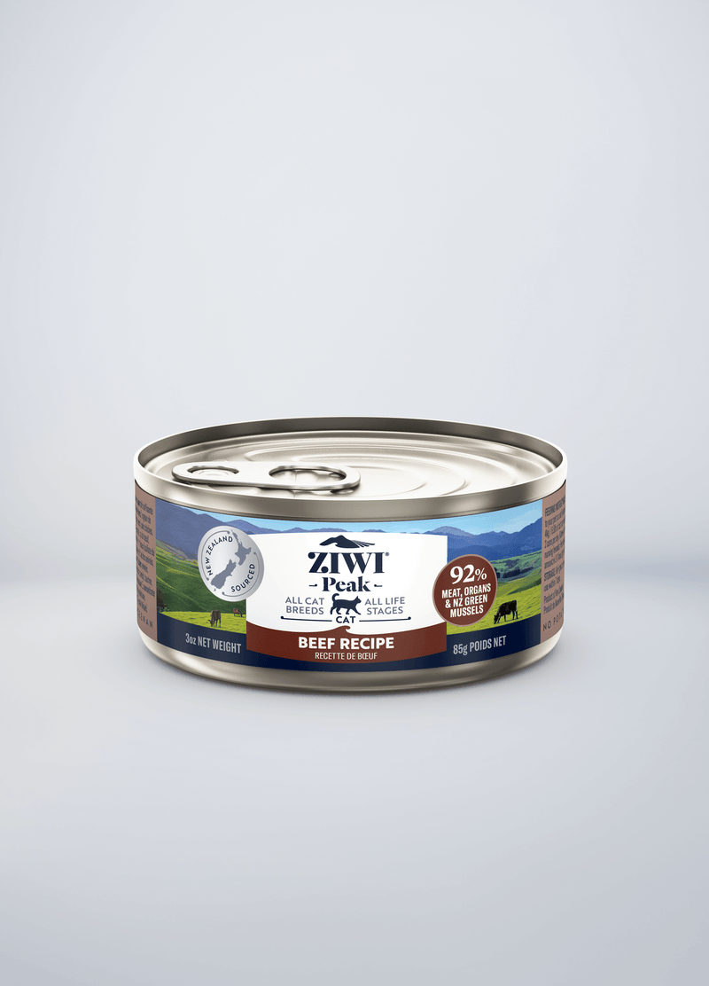 ZIWI Peak Grain Free Beef Recipe Canned Cat Food