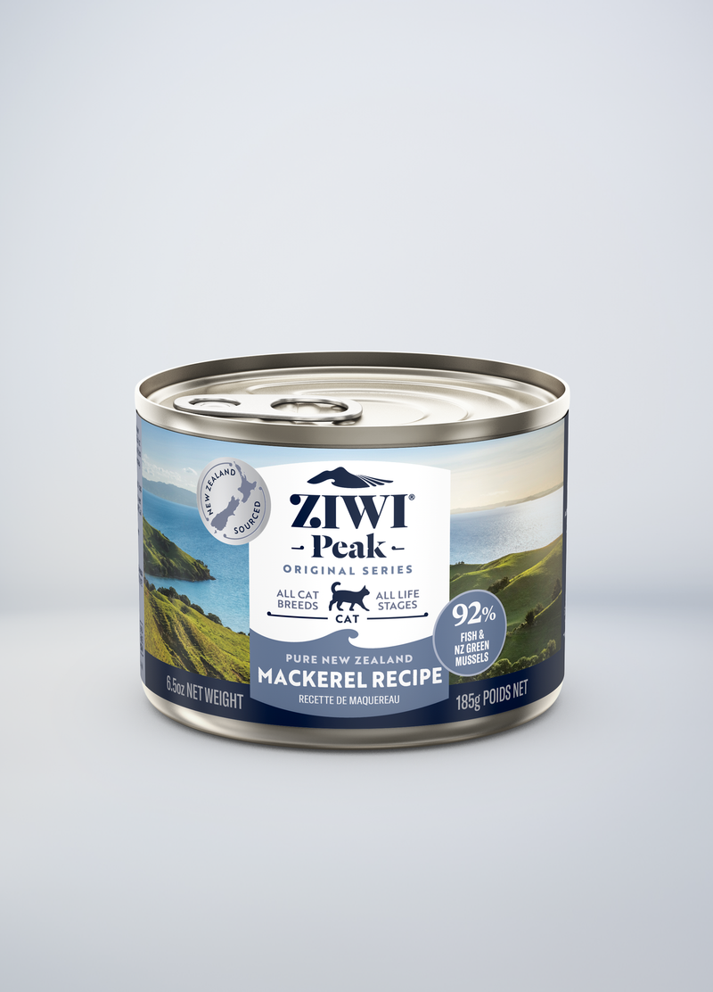 ZIWI Peak Grain Free Mackerel Recipe Canned Cat Food
