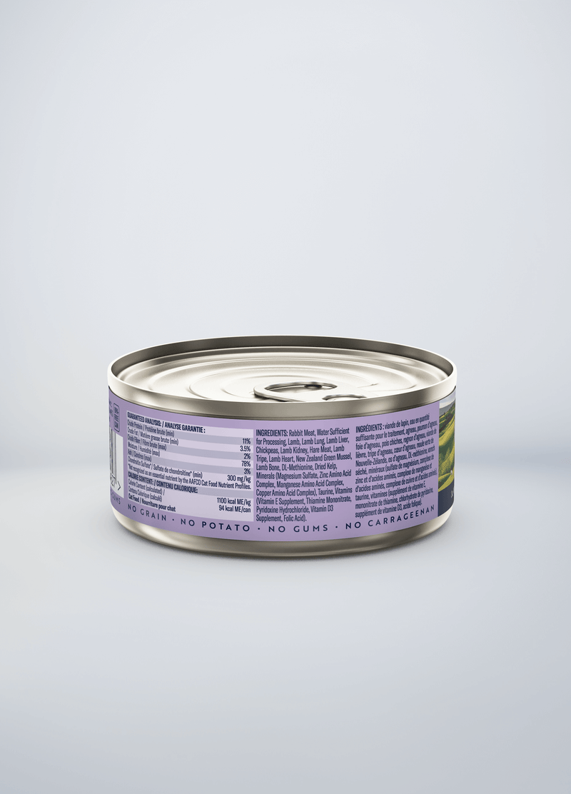 ZIWI Peak Grain Free Rabbit & Lamb Recipe Canned Cat Food