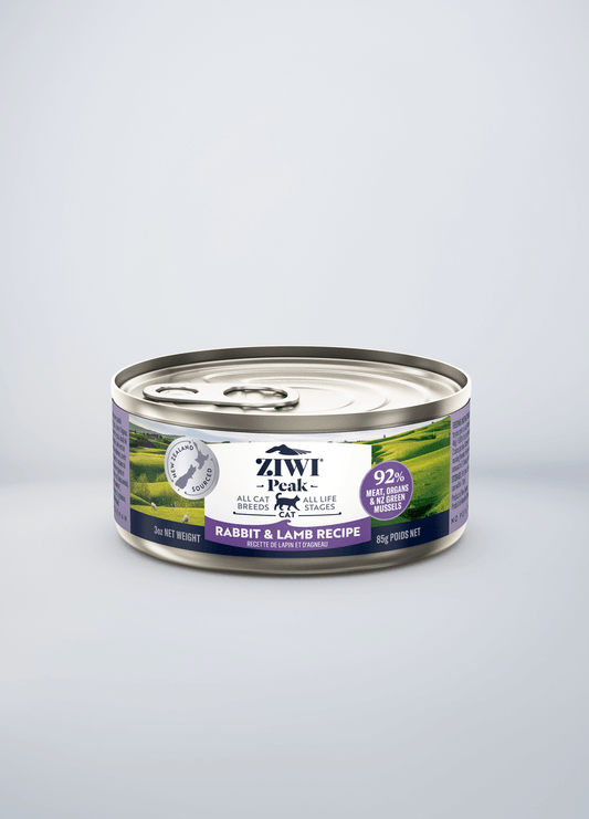 ZIWI Peak Grain Free Rabbit & Lamb Recipe Canned Cat Food