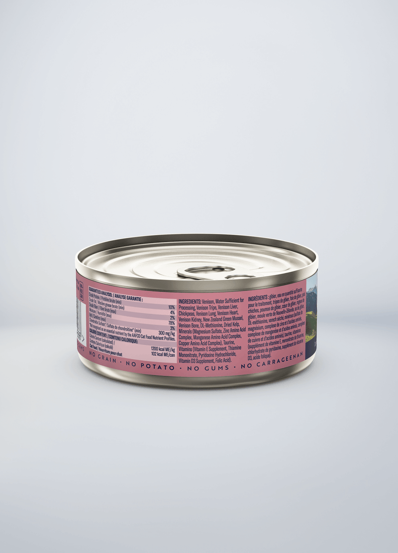 ZIWI Peak Grain Free Venison Recipe Canned Cat Food