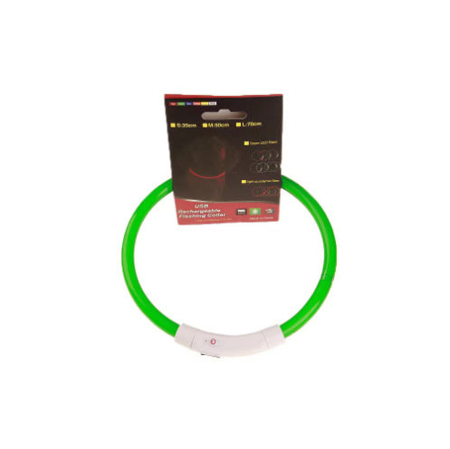 USB Rechargeable LED Dog Collar