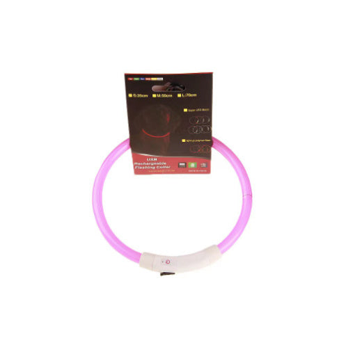 USB Rechargeable LED Dog Collar