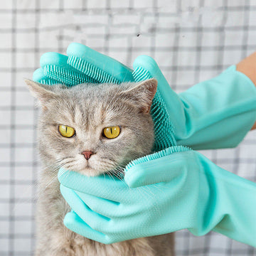 Pet Massage & Deshedding Glove