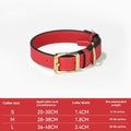 Buy colorful leather pet collar