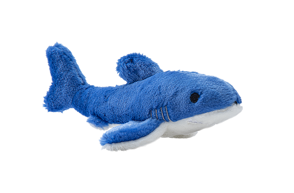 Fluff & Tuff Baby Bruce Shark Plush Dog Toy