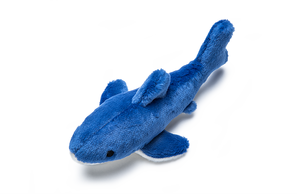 Fluff & Tuff Baby Bruce Shark Plush Dog Toy