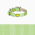 Buy colorful leather pet collar