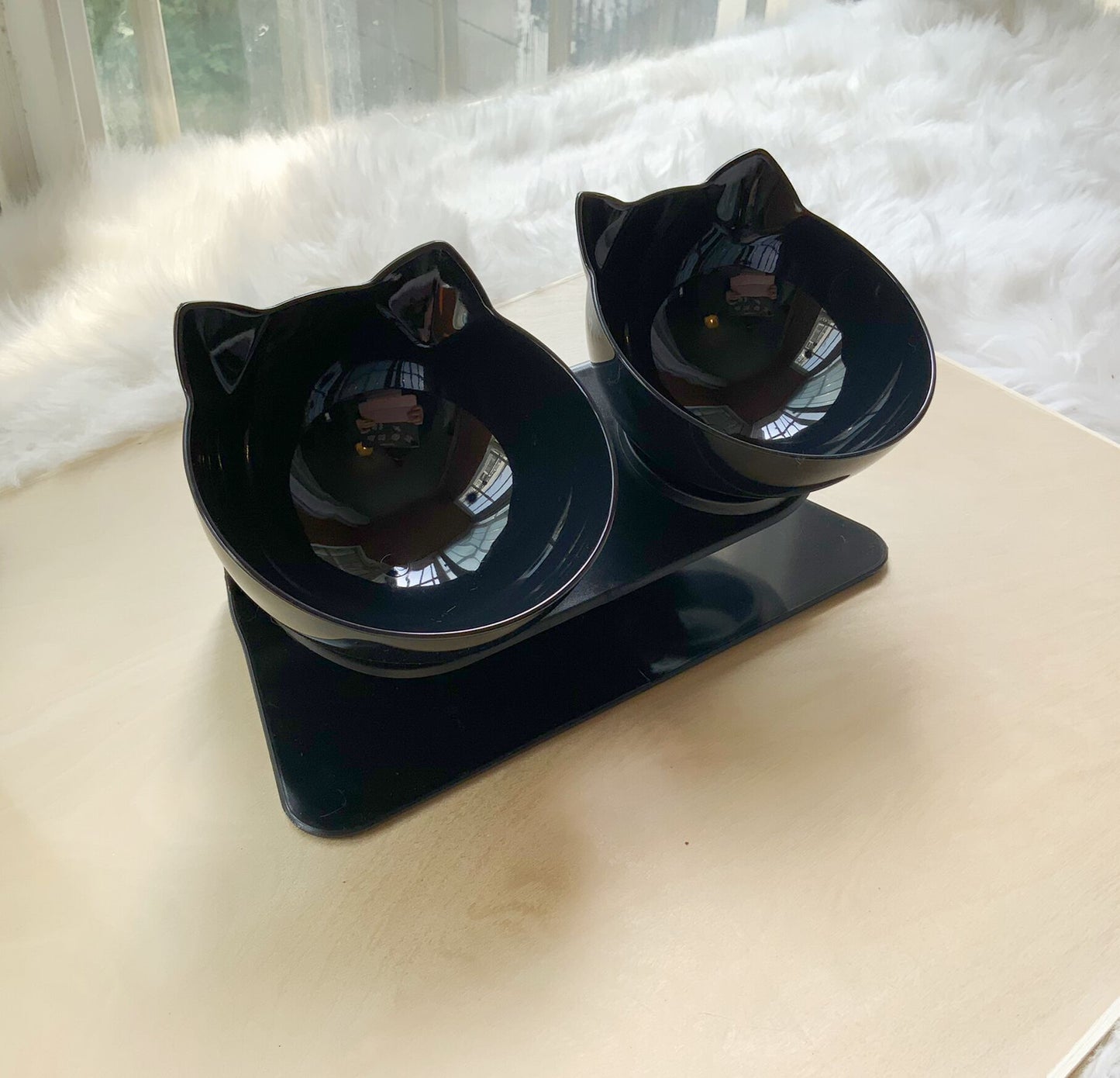 Pet Double Feeding Bowl