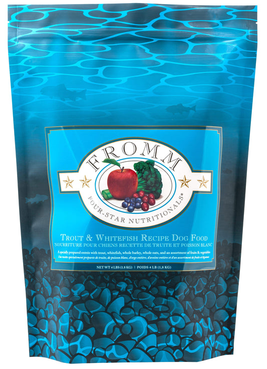 Fromm Four-Star Grain Inclusive Trout & Whitefish Recipe for Dogs