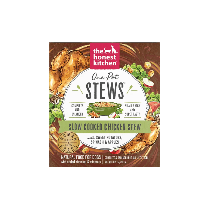 The Honest Kitchen One Pot Stew Chicken Sweet Potato Spinach Apple for Dogs