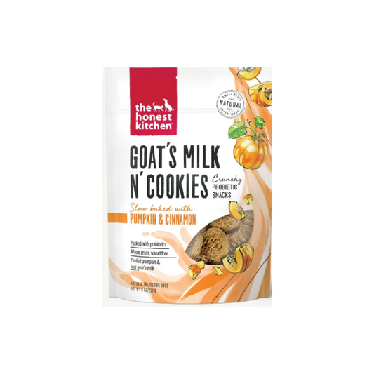 The Honest Kitchen Goat's Milk & Cookies w/ Pumpkin & Cinnamon Dog Treats