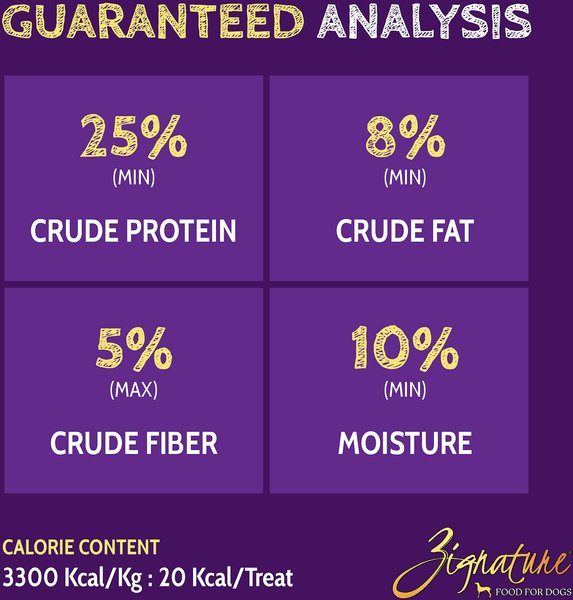 Zignature Zssential Ziggy Bars Dog Treats