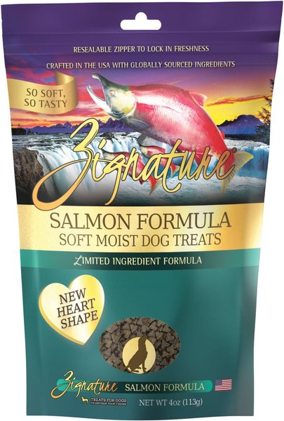 Zignature Salmon Flavored Soft Dog Treats