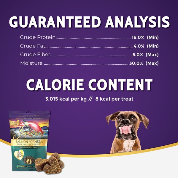 Zignature Salmon Flavored Soft Dog Treats