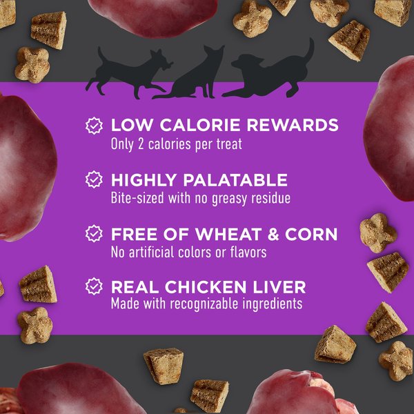 Cloud Star Tricky Trainers Crunchy with Chicken Liver Dog Treats
