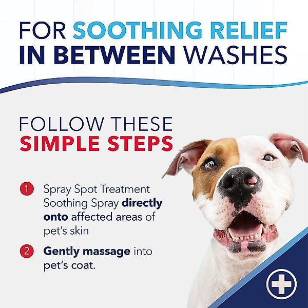 TropiClean OxyMed Medicated Itch Relief Soothing Spray for Dogs