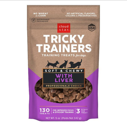 Tricky Trainers Soft & Chewy with Liver Dog Treats