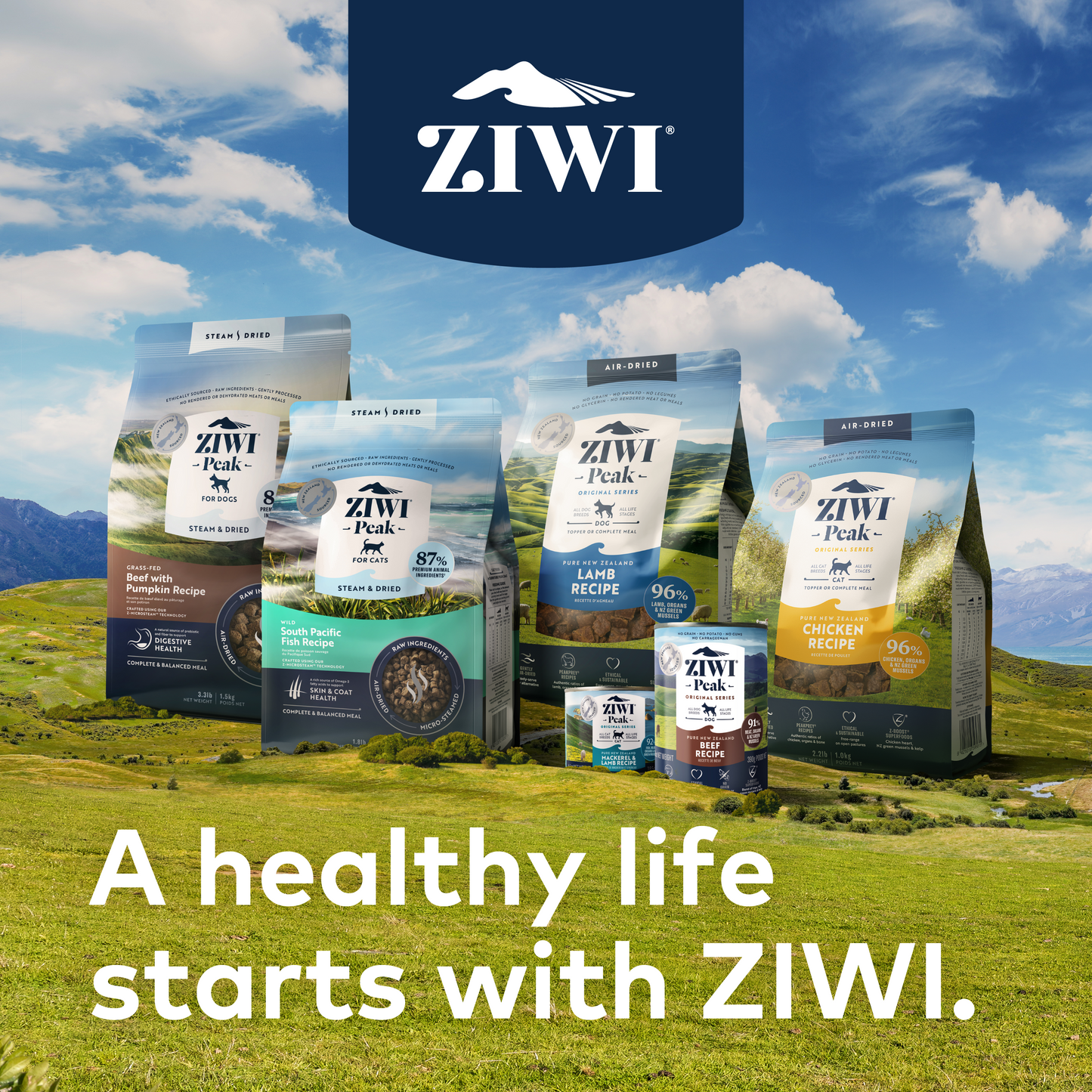 ZIWI Peak Grain Free Air-Dried Venison Recipe Dry Dog Food