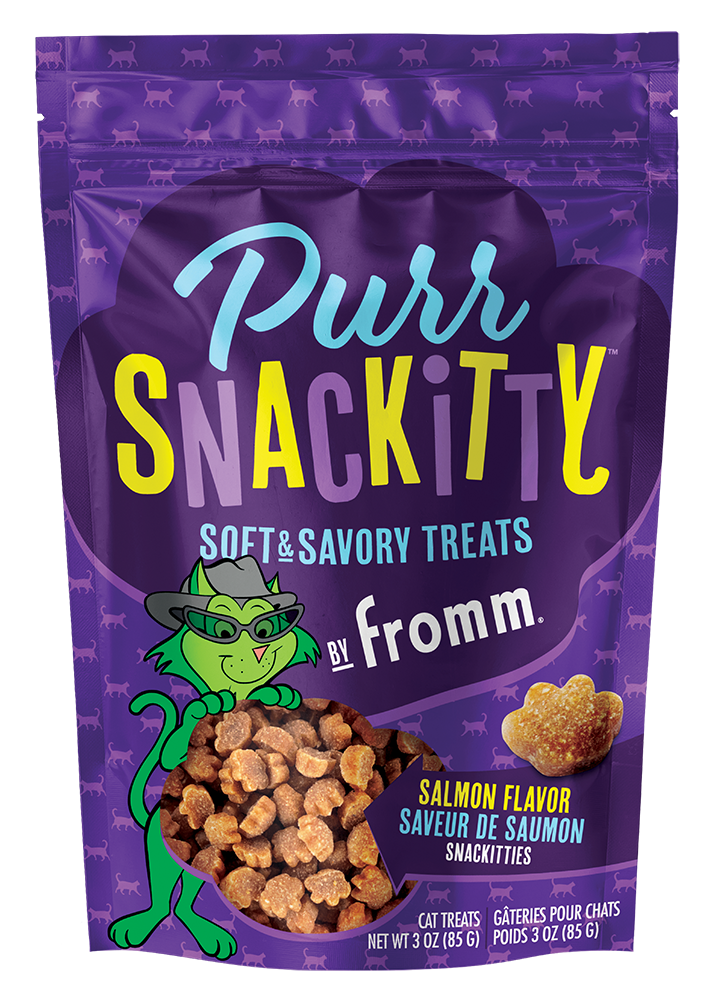 Fromm Salmon Flavor Snackitties Cat Treats
