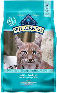 Blue Buffalo Wilderness Grain Free Indoor Hairball Control Chicken Recipe